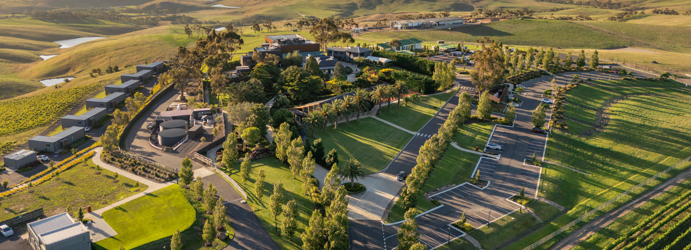 Aerial shot of Marnong Estate